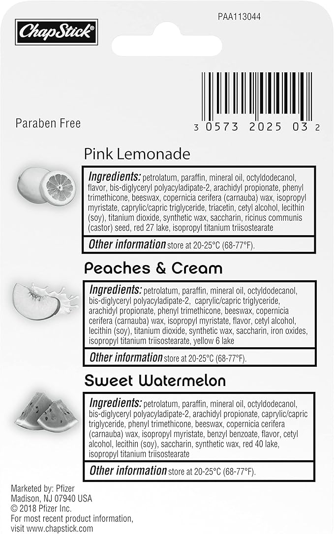 ChapStick I Love Summer Collection Pink