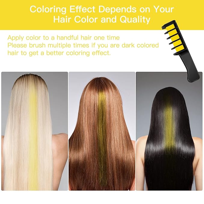 MSDADA New Hair Chalk Comb