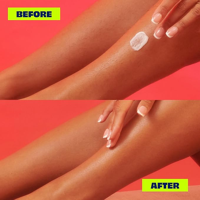 Nair Body Cream Hair Remover, Soothing Aloe and Water Lily, Dermatologist Tested Body Hair Removal Cream, with Evolved Ingredients, 12 Oz - Amazon Exclusive Size