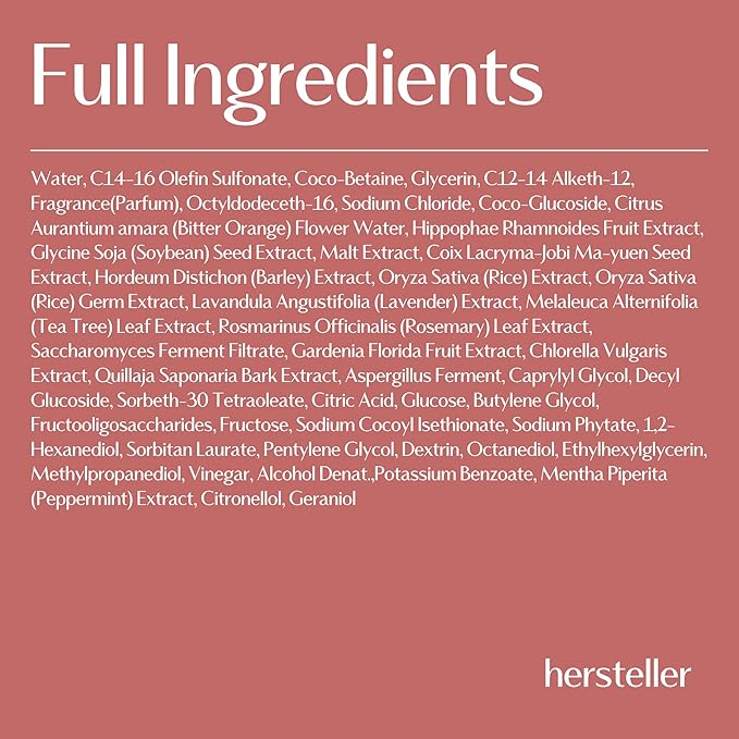Hersteller Nearby Scented Vegan Body Wash 10.1 fl oz Moisturizing Soothing Cleanser for Dry Skin Still A Rose