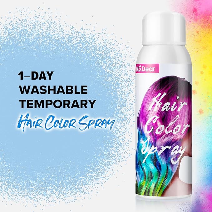 Blue Hair Spray Hair Dye