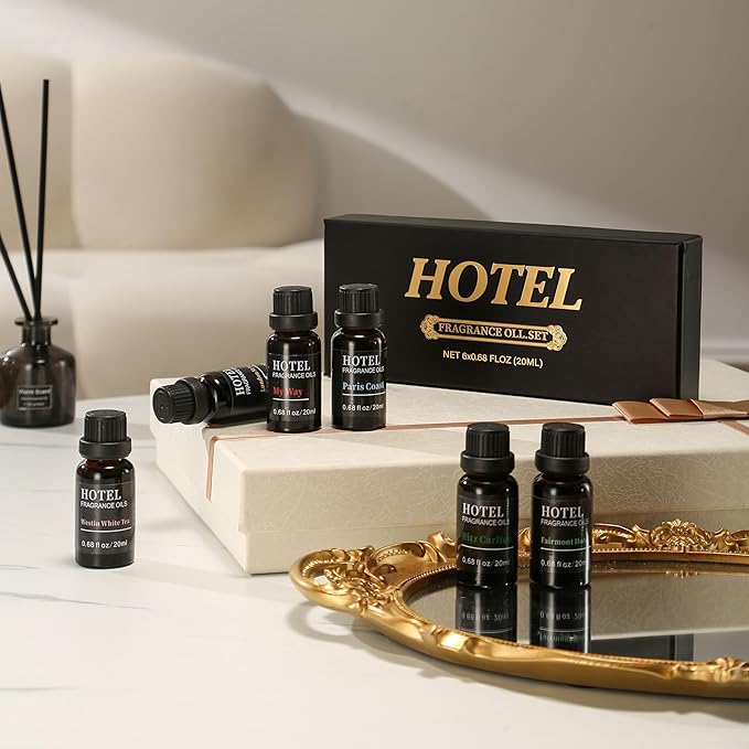 Hotel Collection Luxury Scent for Diffuser Oils Set Inspired by The My Way 、Westin White Tea、Ritz Carlton Hotel Scent