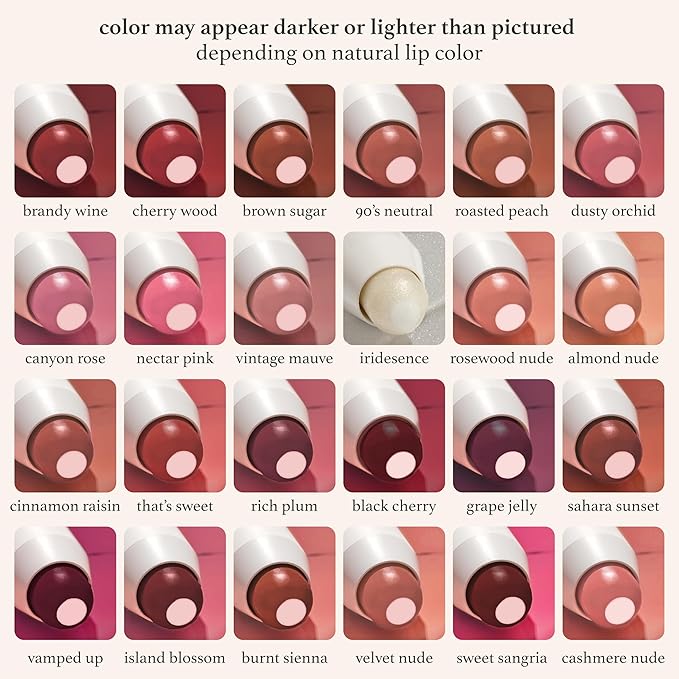 Julep It's Balm Tint of Color Lip Balm - Cinnamon Raisin | Hydrating Lip Color with Vitamin E Core | Natural Gloss Finish | Vegan & Cruelty-Free