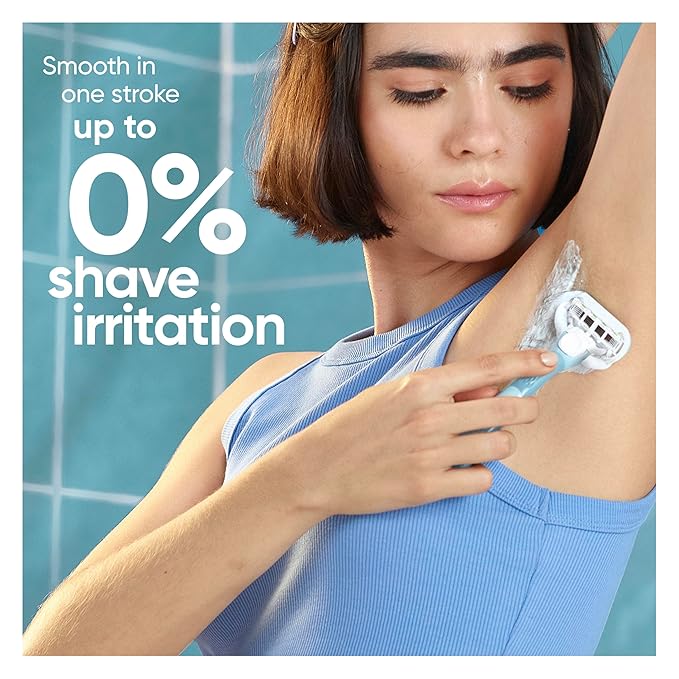 Venus Extra Smooth Women's Razor with Reusable Razor Handle, 5 Razor Blade Refills and Shower Holder
