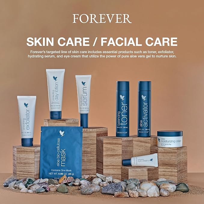 Forever Living - Aloe Activator - 98% Aloe Vera Gel Moisturizer for Sensitive Skin - Vegan & Gluten-Free - 4.4 fl oz