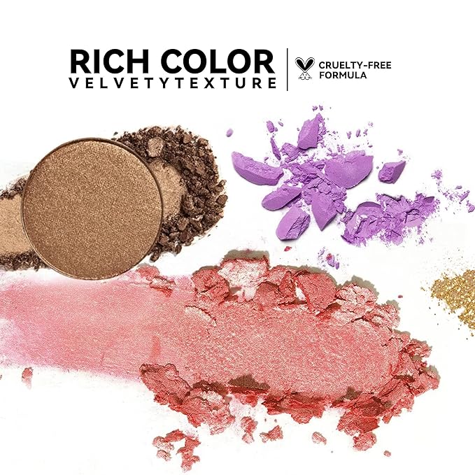 Orange Eyeshadow Palette Long Lasting Orange Eye Shadow for Women High Pigmented 9 Color Waterproof Eye Makeup- 9Orange
