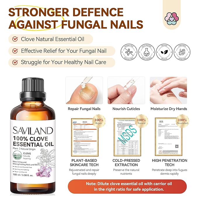 SAVILAND Clove Oil for Effective