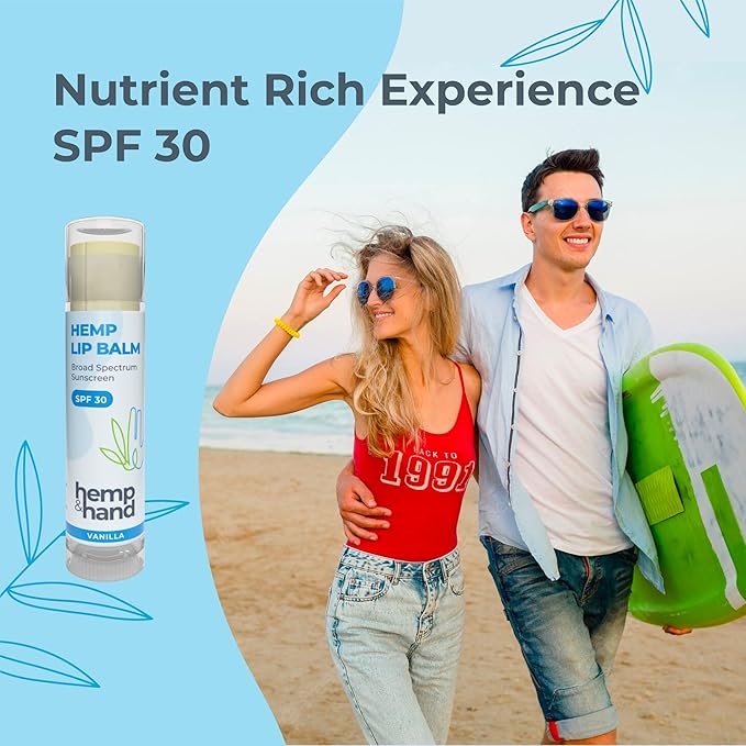 Organic Vanilla Hemp Lip Balm Oil