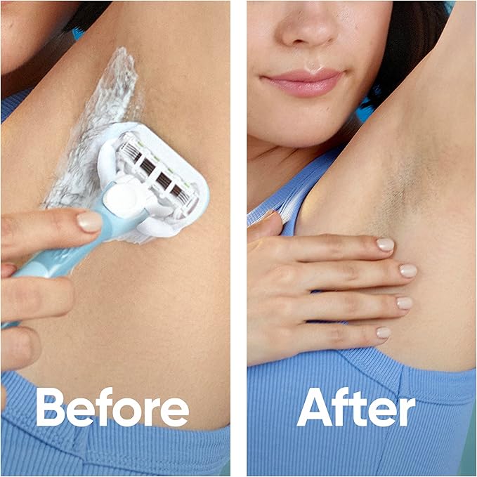Gillette Venus Smooth Womens Razor Blade Refills, 8 Count, Lubracated to Protect the Skin from Irritation