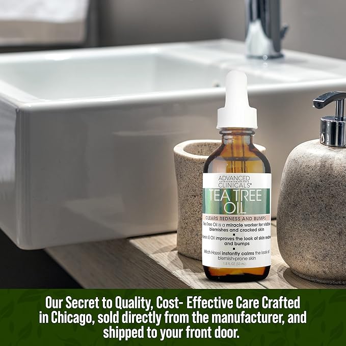 Advanced clinicals tea tree oil