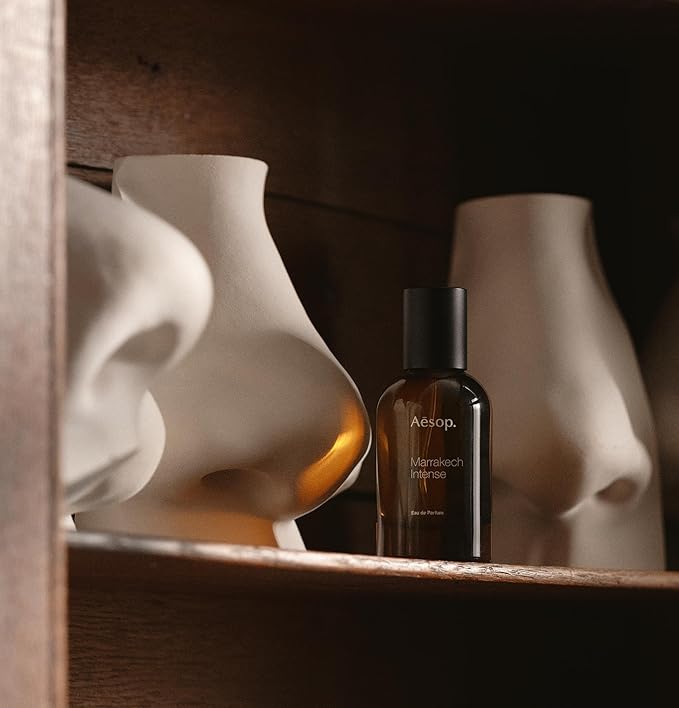 Aesop Marrakech Intense Eau de Parfum | Woody, Spicy, Floral Fragrance | Sandalwood, Clove, Cardamom | Unisex | 1.6 oz