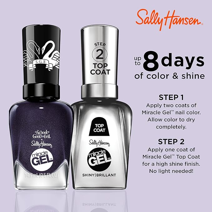 Sally Hansen Miracle Gel x The School for Good and Evil Collection - Lesso Go - 0.5 fl oz