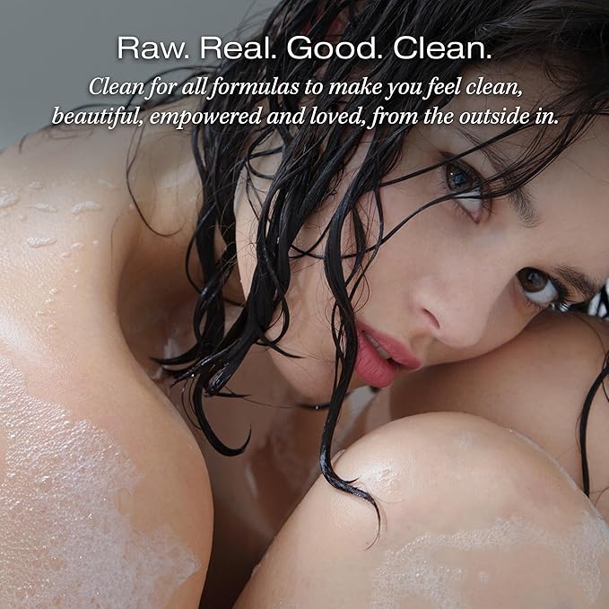 RAW SUGAR Simply Body Wash - Hibiscus + Island Fruit (25 Fl Oz, Pack of 1) Moisturizing & Soothing Bath & Shower Gel, Formulated without Sulfates & Parabens, Vegan