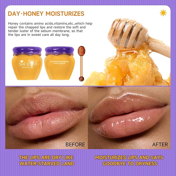 Honey Lip Mask with Stick, Day