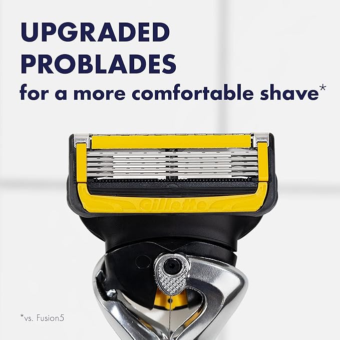 Gillette ProGlide Shield Razor Refills for Men, 4 Blade Refills