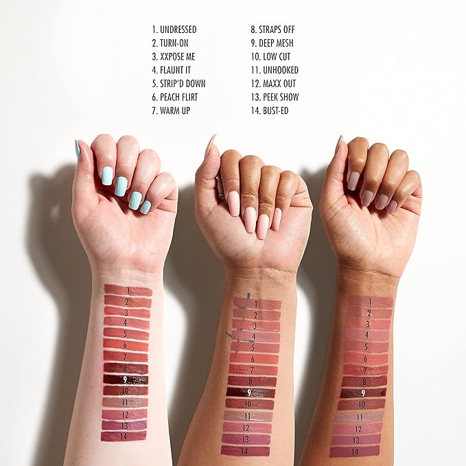 NYX PROFESSIONAL MAKEUP Lip Lingerie XXL Matte Liquid Lipstick - Peach Flirt (Orange Peach)