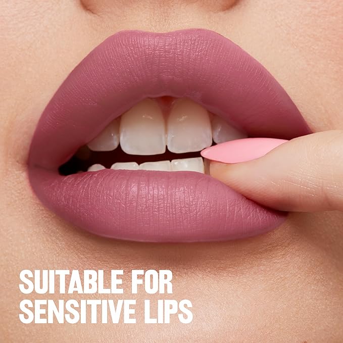 Revlon ColorStay Limitless Matte Liquid Lipstick, Vegan Formula, No-Budge, Longwear Lip Color, Long Lasting, Lightweight/Comfortable, Waterproof, 006 Manifest, 0.17 fl oz