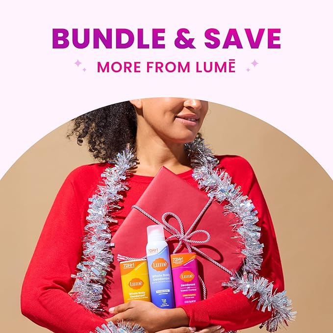 Lume Whole Body Deodorant - Invisible Cream Tube - 72 Hour Odor Control - Doctor Developed - Aluminum Free, Baking Soda Free and Skin Loving - 3.0 Ounce (Fresh Alpine)