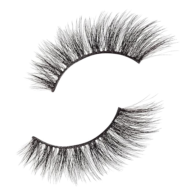 KISS Triple Push-Up, False Eyelashes, 'Bombshell', 14mm, Includes 4 Pairs Of Lashes, Easy to Apply, Reusable Lash Clusters