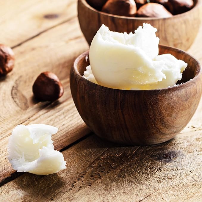 Raw Unrefined African Shea Butter, Natural Body Butter, Soft & Smooth Daily Moisturizer For Face & Body Ivory 8oz (Pack of 1)