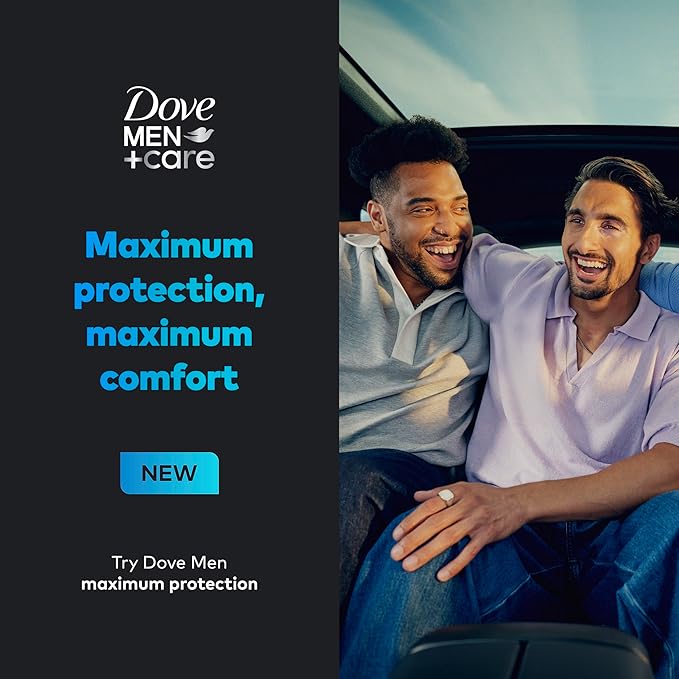 DOVE MEN+CARE Invisible Solid Stick Ocean Breeze Maximum Protection Deodorant For Men 96-Hour Sweat Defense 2.6 oz