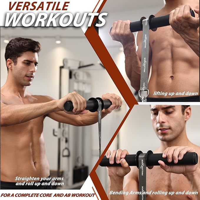 BODYRHYTHM Wrist and Forearm Blaster 1-inch Standard 2-inch Olympic