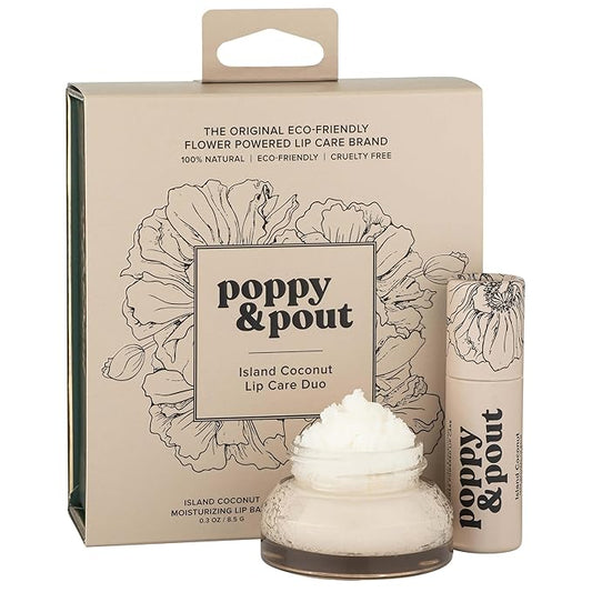 Poppy & Pout Lip Care Set (Island