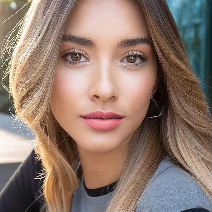 Light Pink Velvet Mousse Liquid Lipstick | High-Pigmented Non-Sticky Non-Drying | Noa