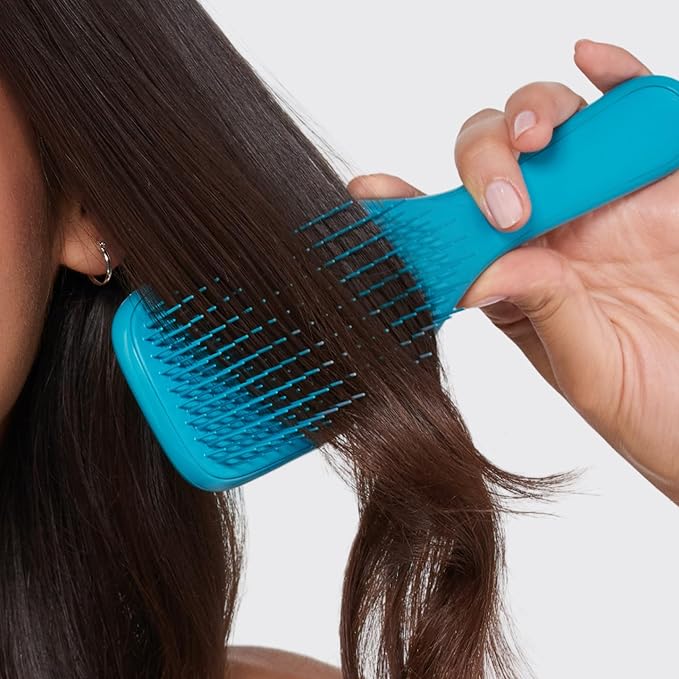Tangle Teezer Ultimate Detangler Brush for Wet & Dry Hair, Eliminates Knots & Reduces Breakage for All Hair Types, Transformative Teal