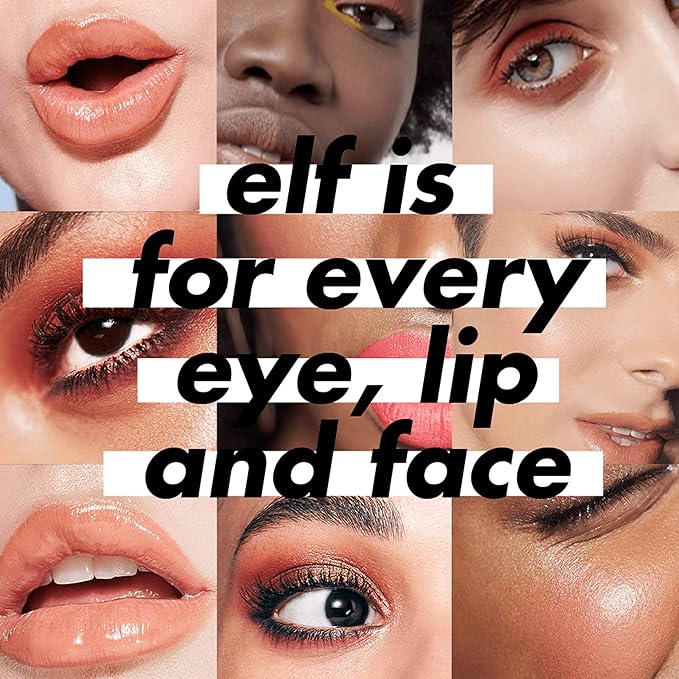 e.l.f. Precision Swirl Foundation Brush, Blends Liquid Foundation Smoothly Onto Skin, Triangular Handle For Ultimate Control, Vegan & Cruelty-Free