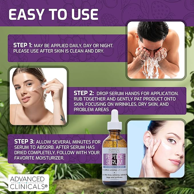 Advanced clinicals hyaluronic acid face