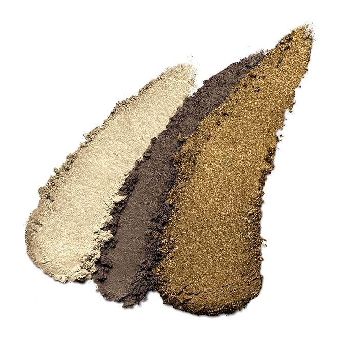 Almay Shadow Trio Palette, Longlasting Smoky Eyeshadow Makeup, Three Shades, Hypoallergenic, 030 Coppery Blaze, 0.087 oz
