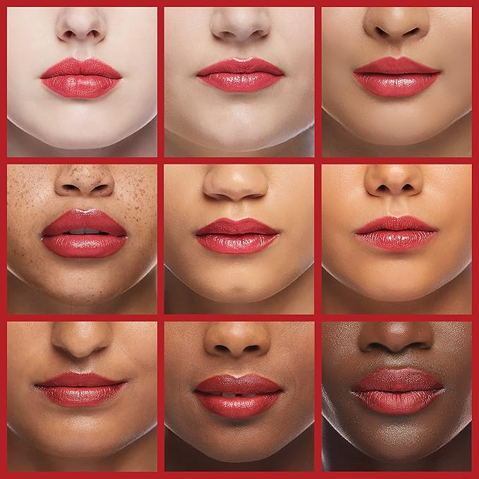 Revlon Super Lustrous Lipstick, Creamy Formula For Soft, Fuller-Looking Lips, Moisturized Feel, 425 Softsilver Red, 0.15 oz