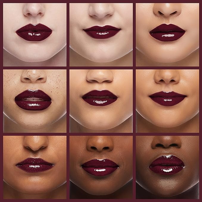 wet n wild Mega Last High-Shine Lipstick Lip Color, Infused with Seed Oils For a Nourishing High-Shine, Buildable & Blendable Creamy Color, Cruelty-Free & Vegan - Sangria Time