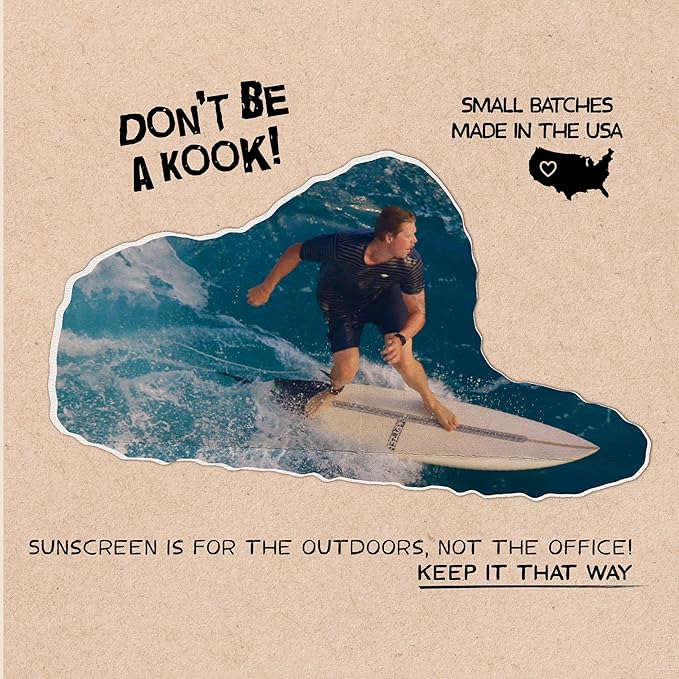 Kook-Off: Mineral Sunscreen Remover & After Sun Care | Natural, Ocean-Safe Formula | Aloe Vera & Coconut Oil | Removes Stubborn Zinc Sunscreen | 2.5oz Tin