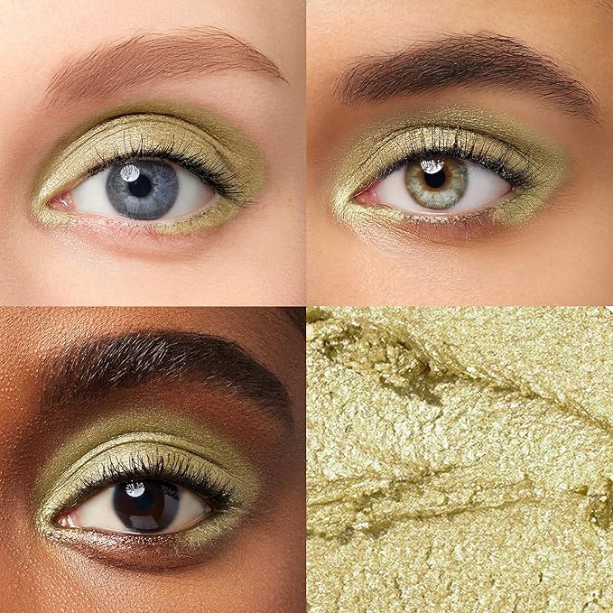 Julep Eyeshadow 101 Cream-to-Powder Waterproof Shadow Stick – Meadow Shimmer – Long-Lasting, Crease-Proof, Earthy Green Shimmer Cream Eyeshadow with Built-in Smudger