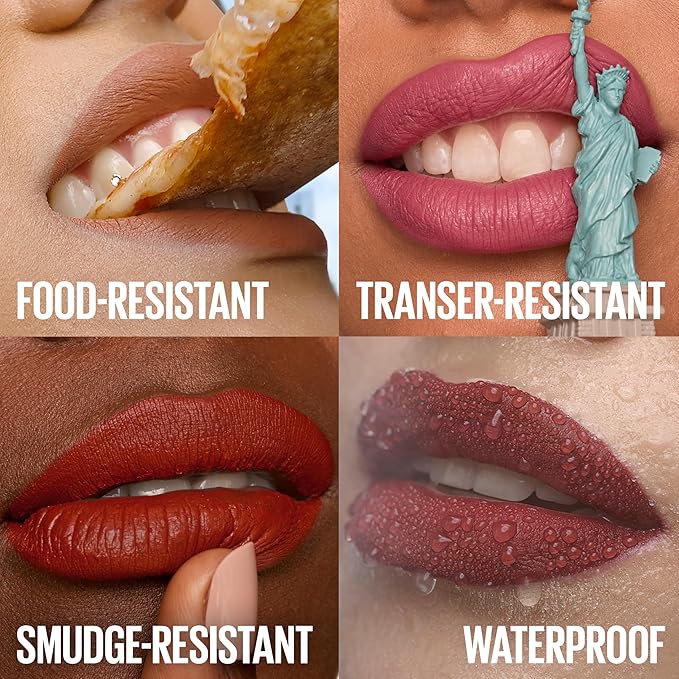 Maybelline Super Stay Matte Ink Liquid Lipstick Makeup, Long Lasting High Impact Color, Up to 16H Wear, Globetrotter, Brown Beige, 1 Count, Packaging May Vary