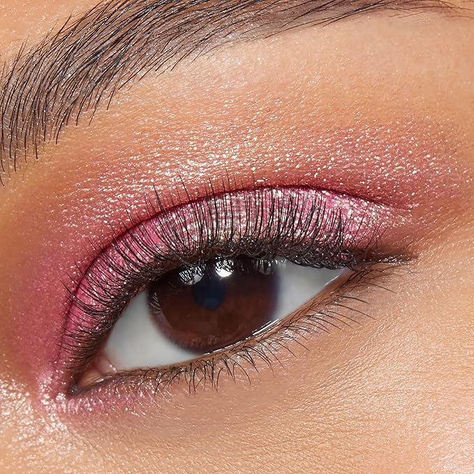 ColourPop Super Shock Shadow - High-Pigment, Crème-Powder Eye Makeup - Single Glitter Eyeshadow with Minimal Fallout and Unique Bouncy Texture - Metallic Pink Eyeshadow - Roy G. Biv (0.07 oz)