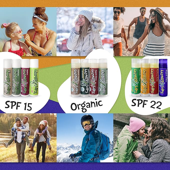 Lizard Lips SPF 15 Lip Balm Flavor