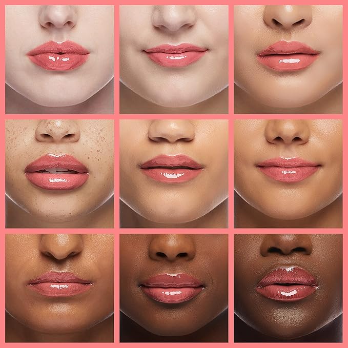 Neutrogena Hydro Boost Hydrating Lip Shine, 30 Flushed Coral Color 0.10 Oz