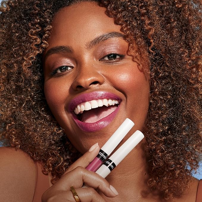 COVERGIRL, Outlast AllDay Lip Color with Moisturizing Topcoat New Neutrals Shade Collection 120 Dusty Blush, 1 Count