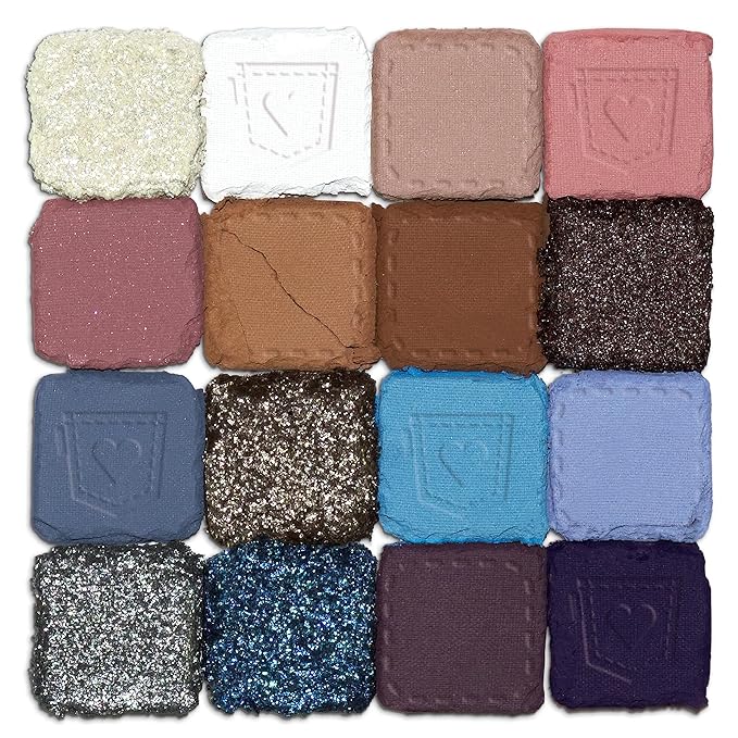 NYX PROFESSIONAL MAKEUP, Ultimate Shadow Palette, Eyeshadow Palette - Vintage Jean Baby