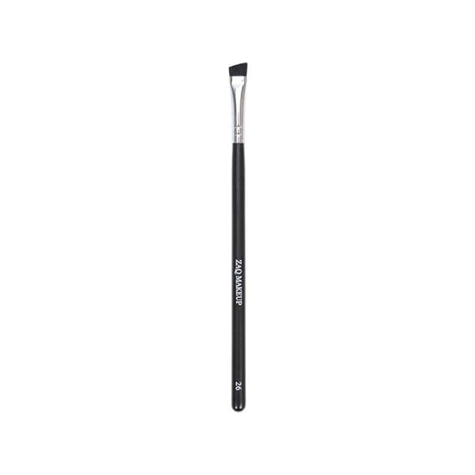 ZAQ Ultra-Thin Angled Eyeliner Brush - Precision Slanted Flat Angle for Beauty Cosmetic Applications