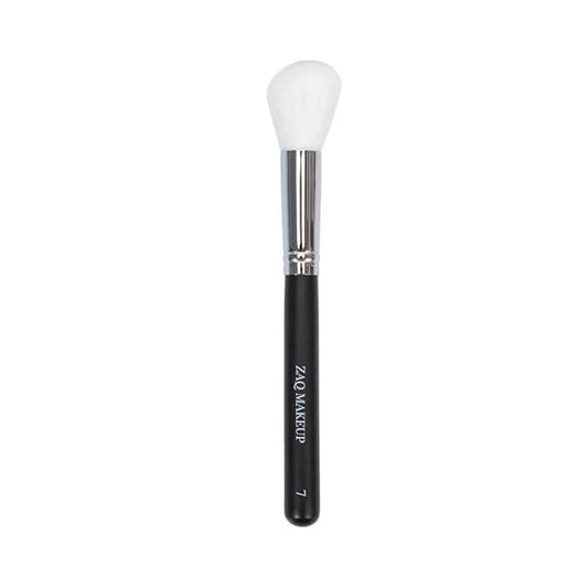 ZAQ Angled Contour Brush, Synthetic Concealer Brush for Blending Setting Buffing with Liquid, Cream and Powder Cosmetic (Angled Brush)