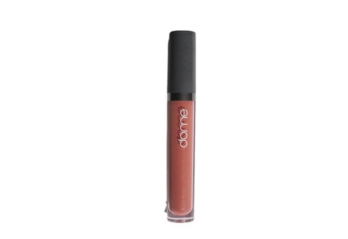 DOME BEAUTY Hydralust Lipgloss - Hydrating Lip Gloss for Glossy Lips, Lightweight, Non-Sticky Formula, Clean Beauty Lip Makeup, Moisturizing Shine, Vegan, Cruelty-Free (Katherine, 0.20 oz)