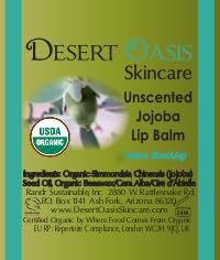 USDA Organic Unscented Lip Balm 2