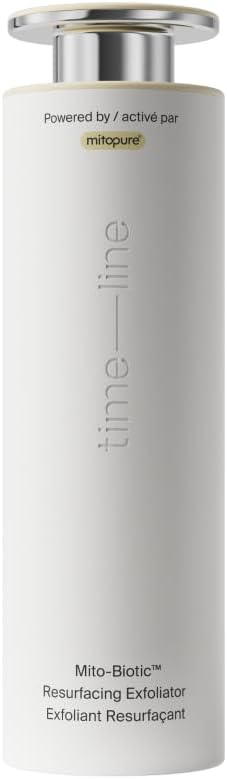 Timeline Mitopure™ Resurfacing Face Exfoliator- with Plant-Based Acids to Purify, Tone, Hydrate, Refine Texture & Unclog Pores - 3.38 Fl Oz