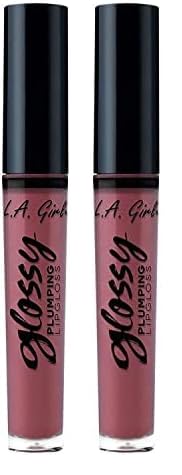 L.A. Girl Glossy Plumping Lipgloss- Luscious, 0.17 Fl Girl