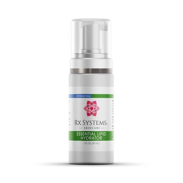 Rx Systems PF Essential Lipid Hydrator, Facial Moisturizer Oil | 100% Pure Squalane Oil for Improved Skin Hydration and Elasticity. Daily Oil Face Hydrator