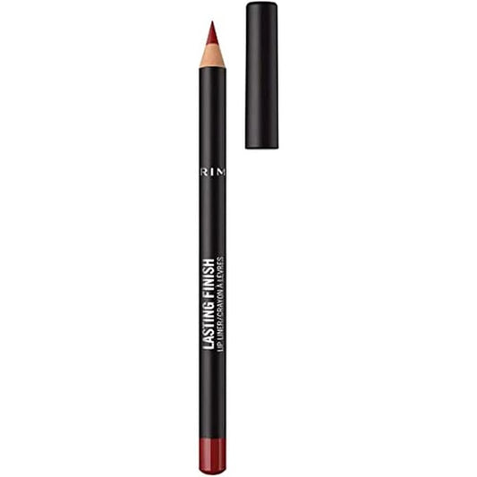 Rimmel Lasting Finish 8HR Lip Liner, 580 Bitten Red, Shelf Pack of 3